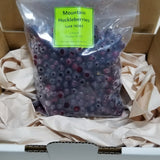 Wild Purple Mountain Huckleberries